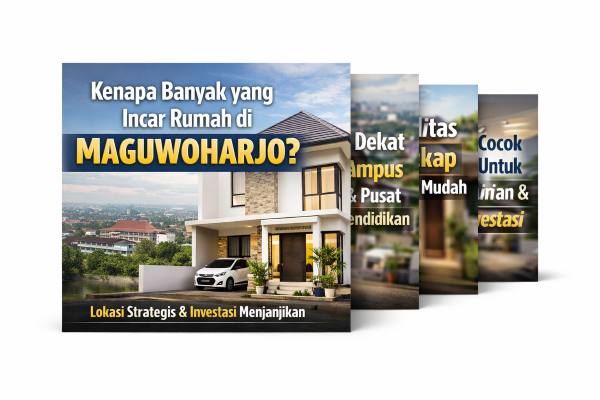rumah minimalis modern dijual maguwoharjo sleman yogyakarta