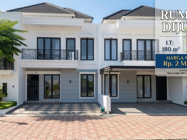 rumah baru 2lantai dekat pemda sleman 2 milyar